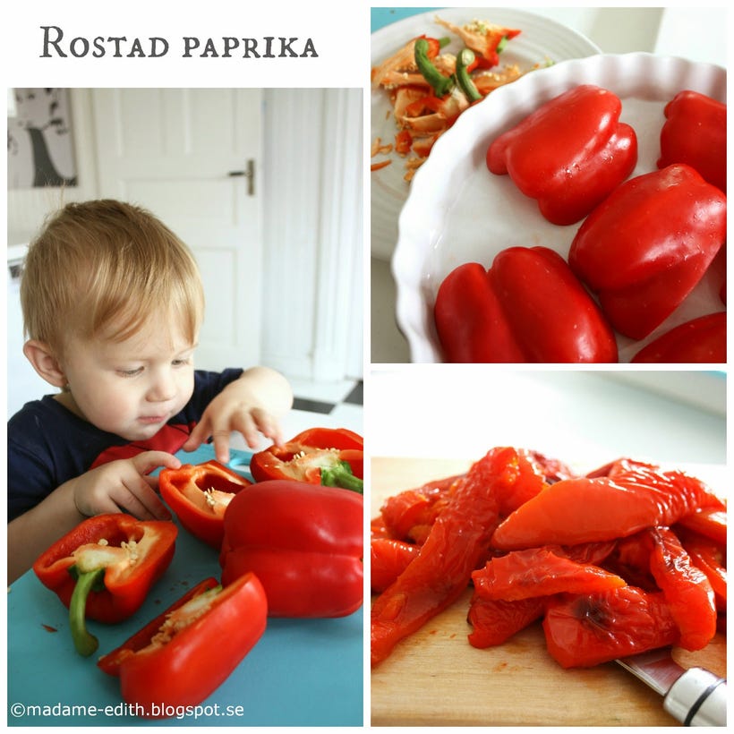 Rostad paprika | Madame Edith | Allt om Mat