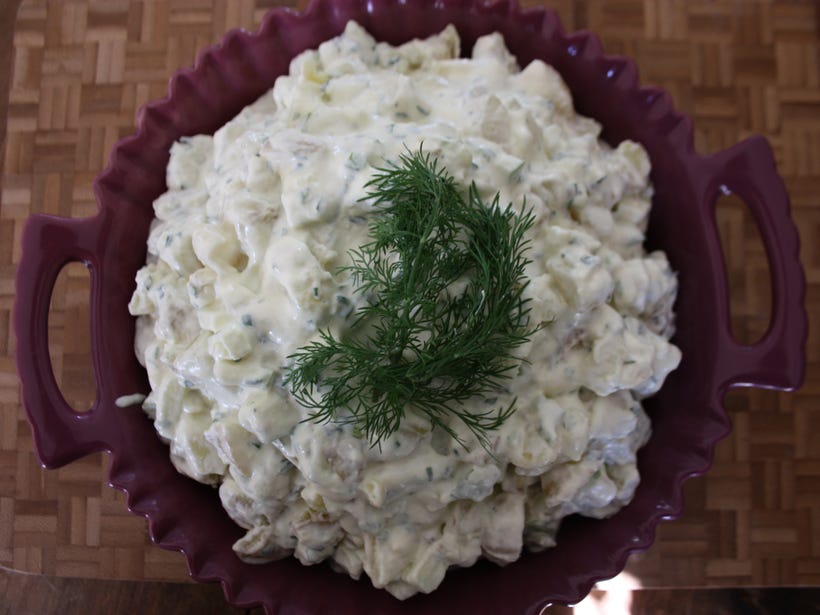 recept potatissallad