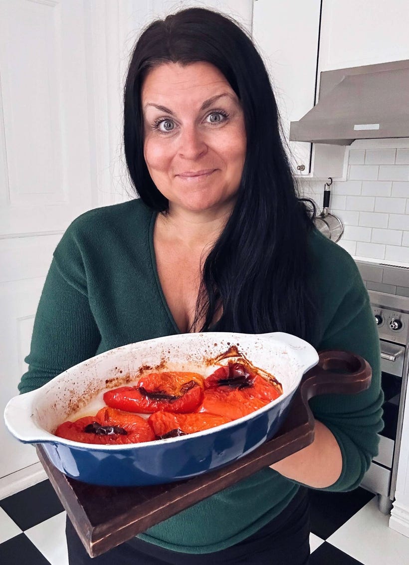 Rostad paprika i ugn | Madame Edith | Allt om Mat