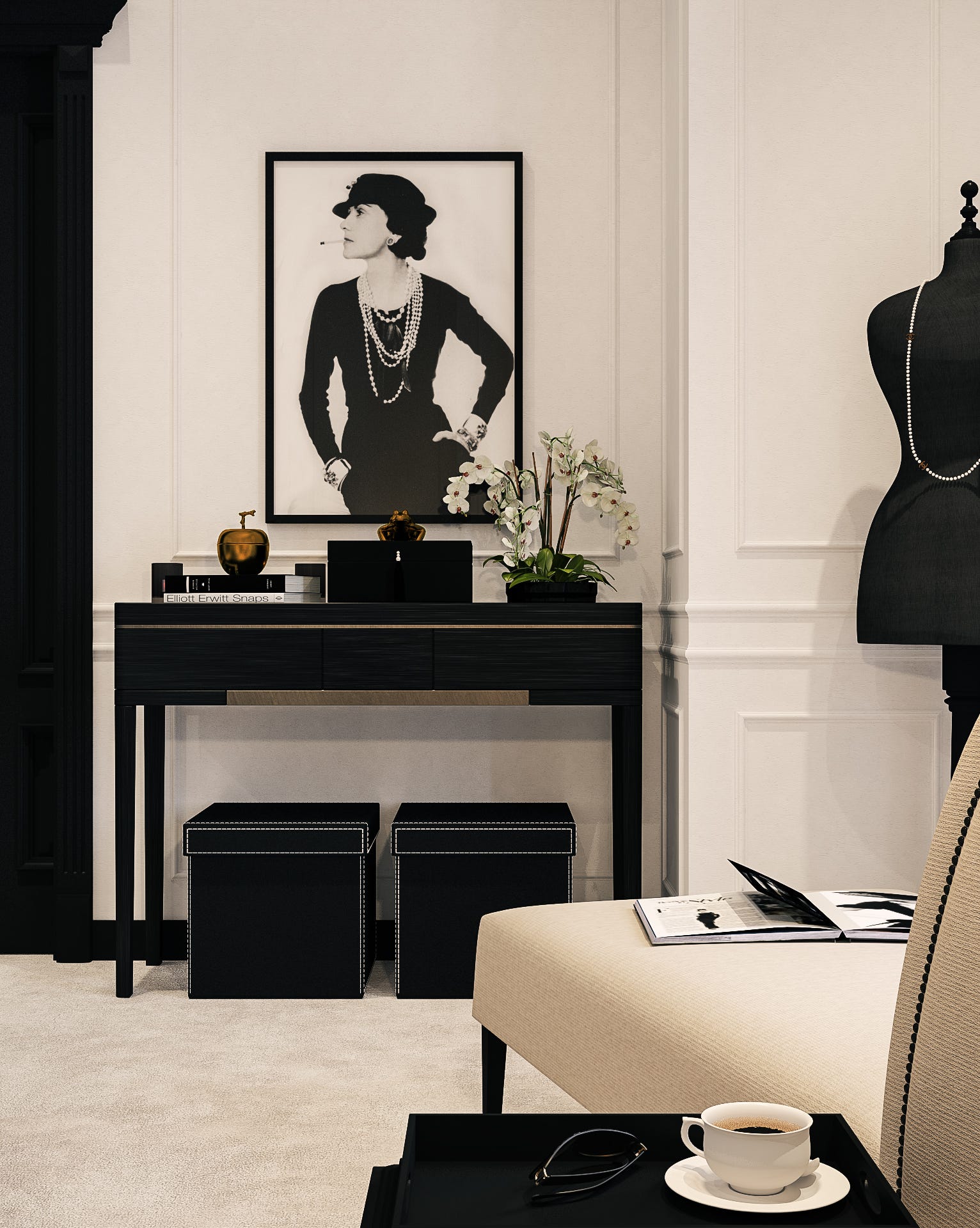Inredning a la Chanel – älskar’t! | Simplicity | Sköna Hem